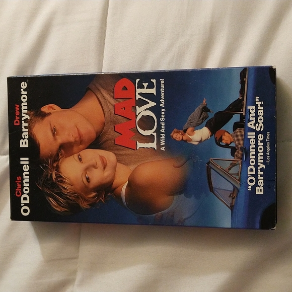 6/$15 Mad Love (1995 vhr tape, ) Drew Barrymore - Picture 4 of 4